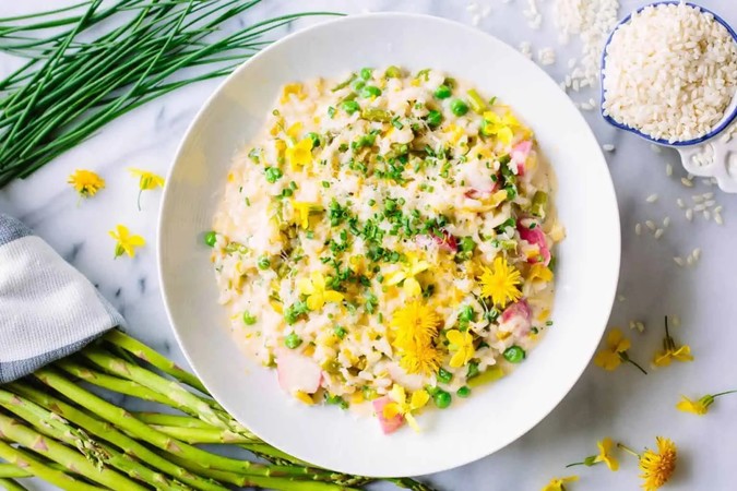 Spring Vegetable Risotto