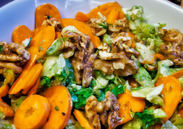 Warm Winter Vegetable Salad