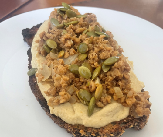 Turkish ‘Mince’ on Toast