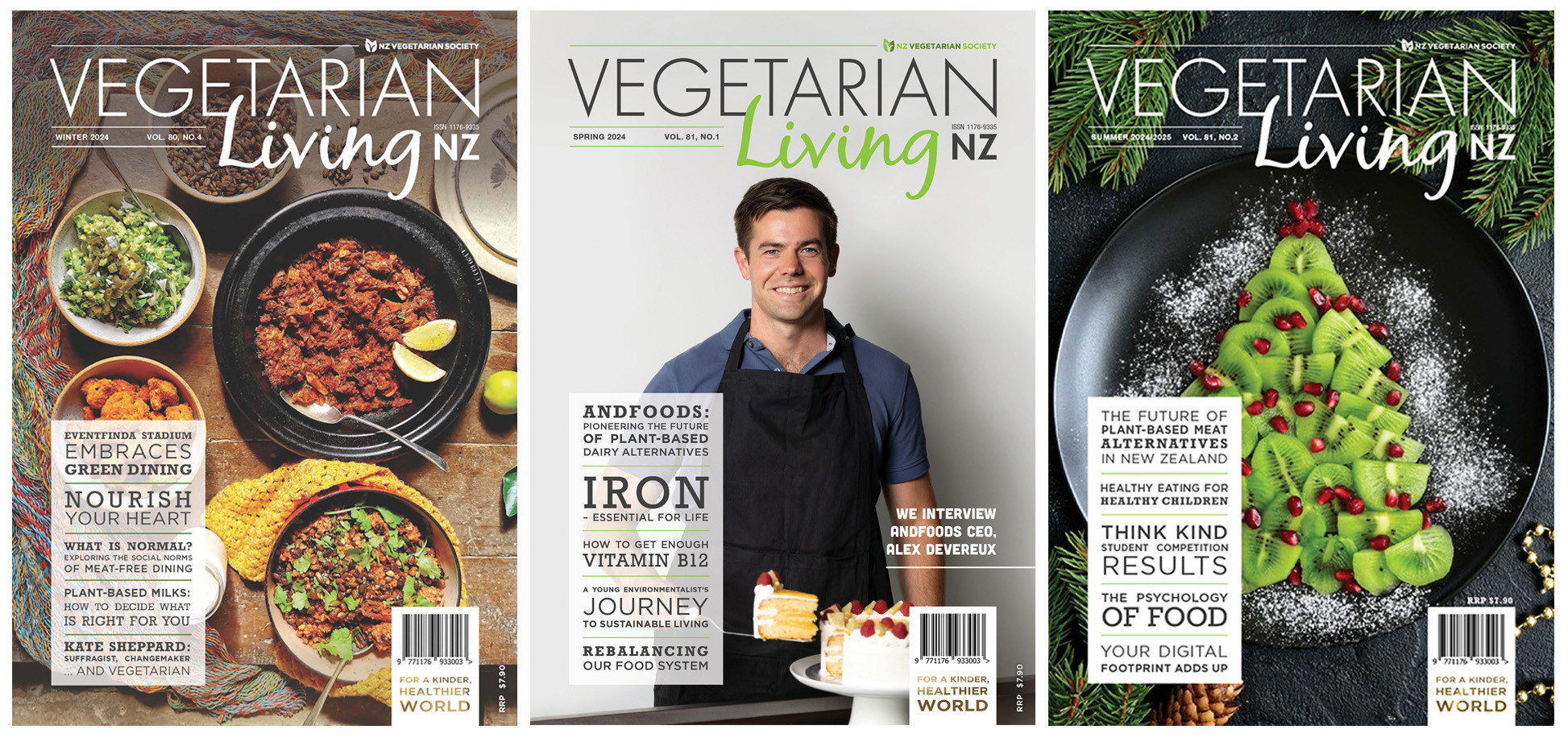 Vegetarian Living magazine ads
