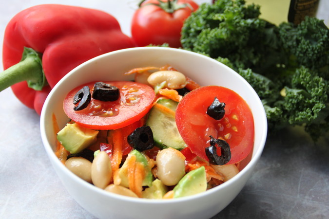 Avocado and Butter Bean Salad