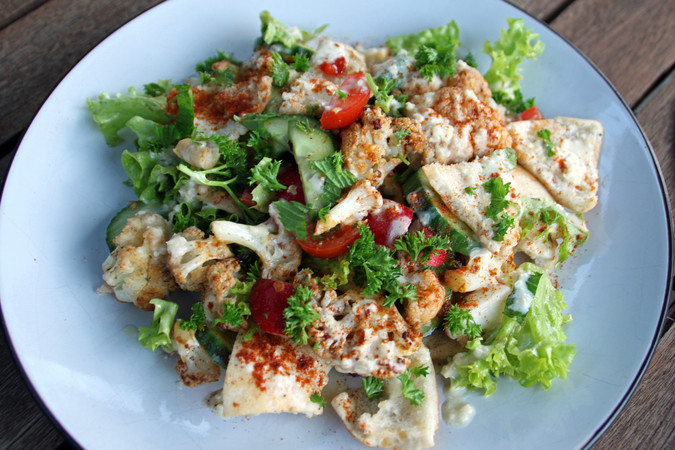 Turkish – Roasted Cauliflower Fattoush