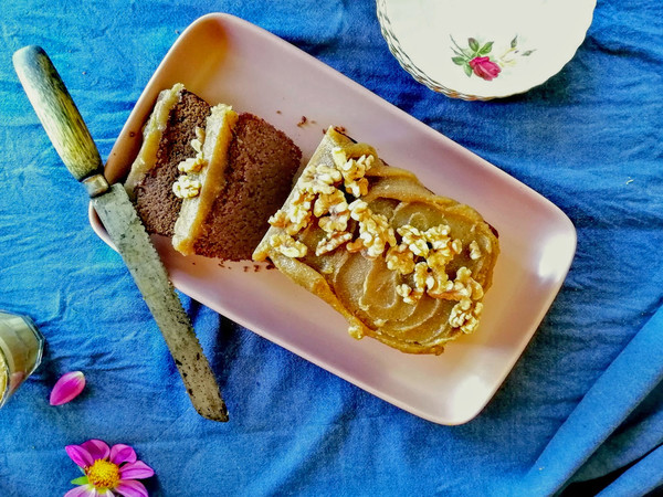 Ginger Loaf with Maple Walnut Butter