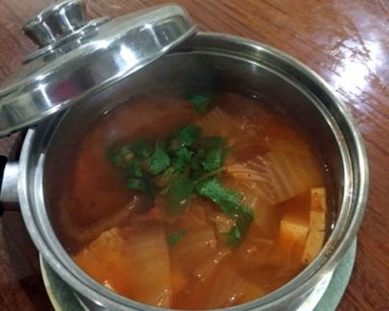 Korean - Kimchi Hot Pot and Tofu Soup