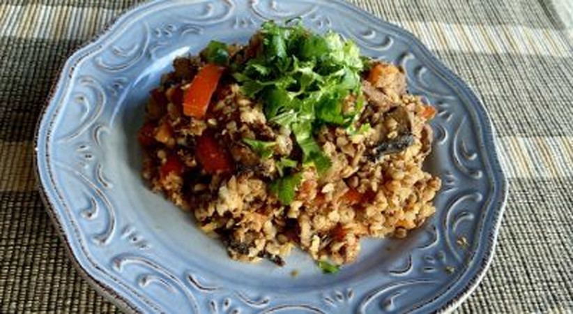 Russian - Buckwheat with Mushrooms