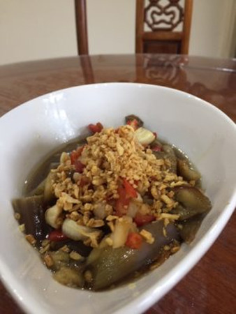 Singaporean - Eggplant Stir-fry