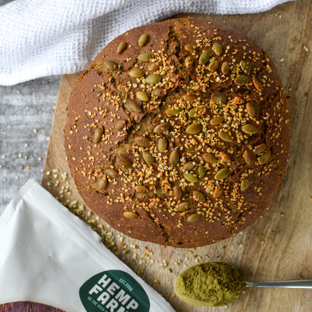 Hemp Protein Bread